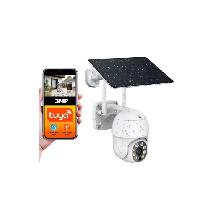 Caméra surveillance sans fil Solaire