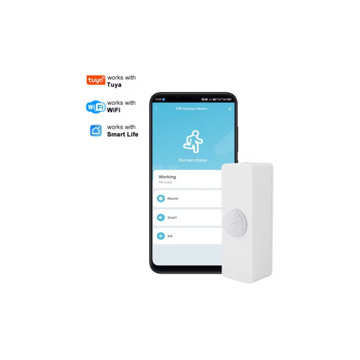 Capteur de Présence WiFi Intelligent | Détecteur de Mouvement Connecté