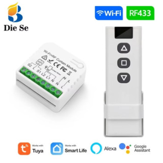 Module volet roulant connecté avec télécommande