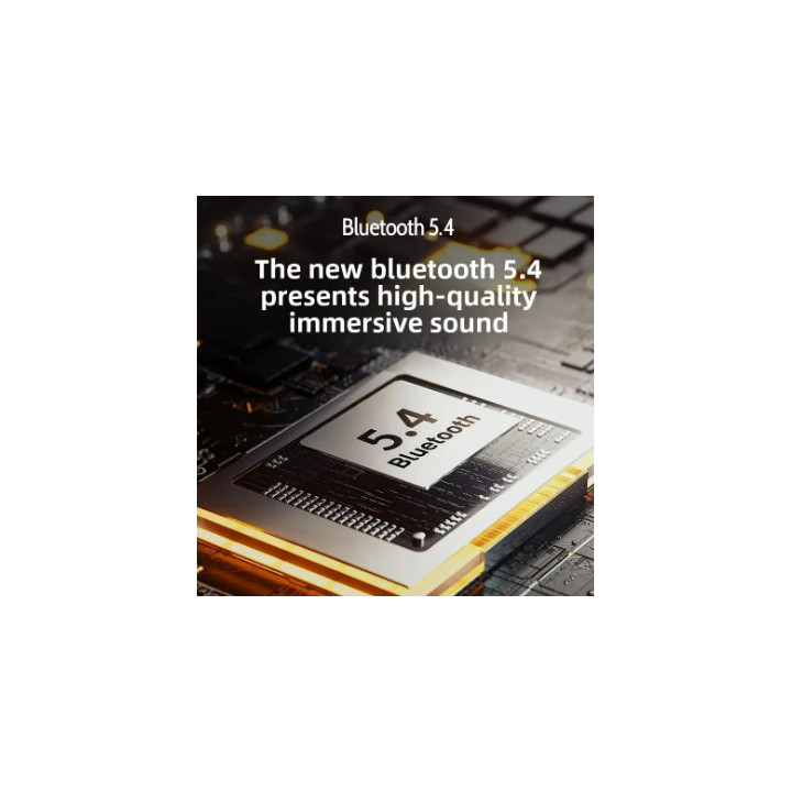 Écouteurs Bluetooth sans fil à succès, style rétro, avec affichage créatif du niveau de batterie et longue autonomie.