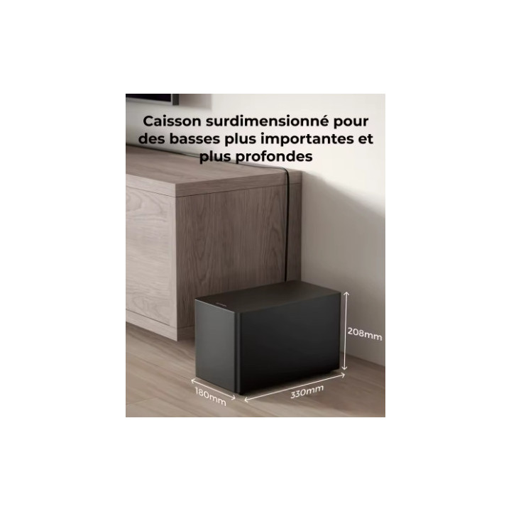 Ultimea 340W – Barre de Son Bluetooth Puissante