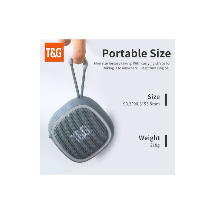 Enceinte TG659 Bluetooth | Basses Renforcées et Longue Autonomie
