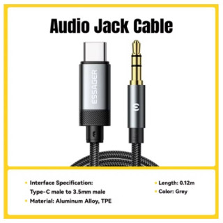 Adaptateur USB-C vers Jack 3.5 mm – Audio Casque Haute Qualité