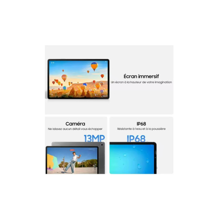 Samsung Galaxy Tab S10 FE | Écran Immersif et Grande Autonomie