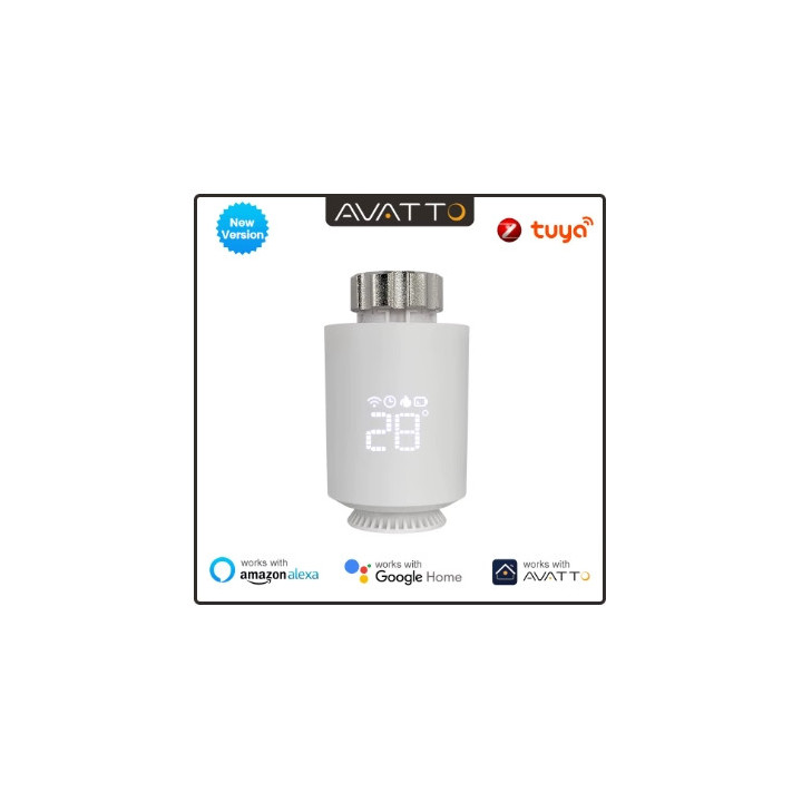 Thermostat de radiateur Zigbee