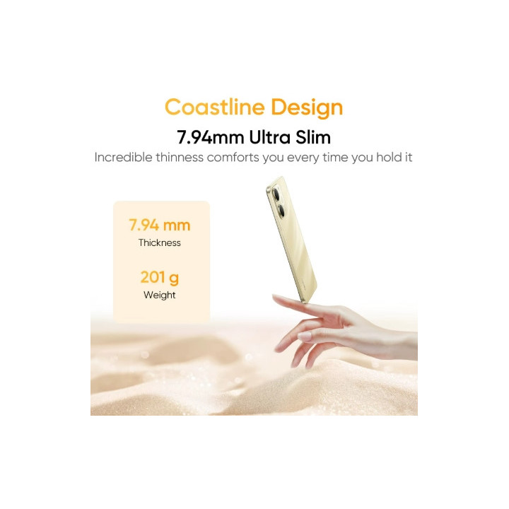 realme Note 70T Gold