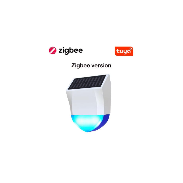 Sirenne solaire 100 Db Zigbee